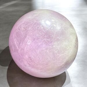 Kunzite Crystal Marble Sphere‎